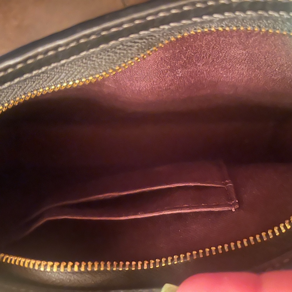 Coach Black and Brown Interior Bag - Picture 2 of 2